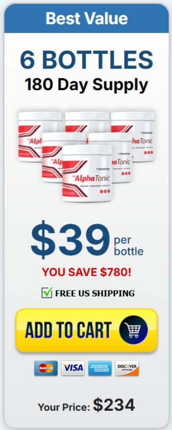 Buy Alpha Tonic 6 bottles